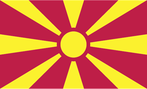 Republic of Macedonia Flag